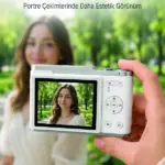 Dijital Kamera 4K Video 48 MP Fotoğraf Çekim Özellikli