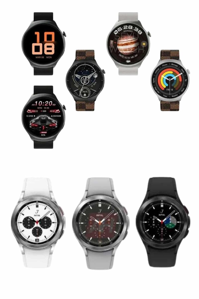 Akıllı Saat Bluetooth Bağlantılı Yuvarlak Ekran Plastik Kordonlu 3 Akıllı Saat Bluetooth Bağlantılı Yuvarlak Ekran Plastik Kordonlu - Görsel 3