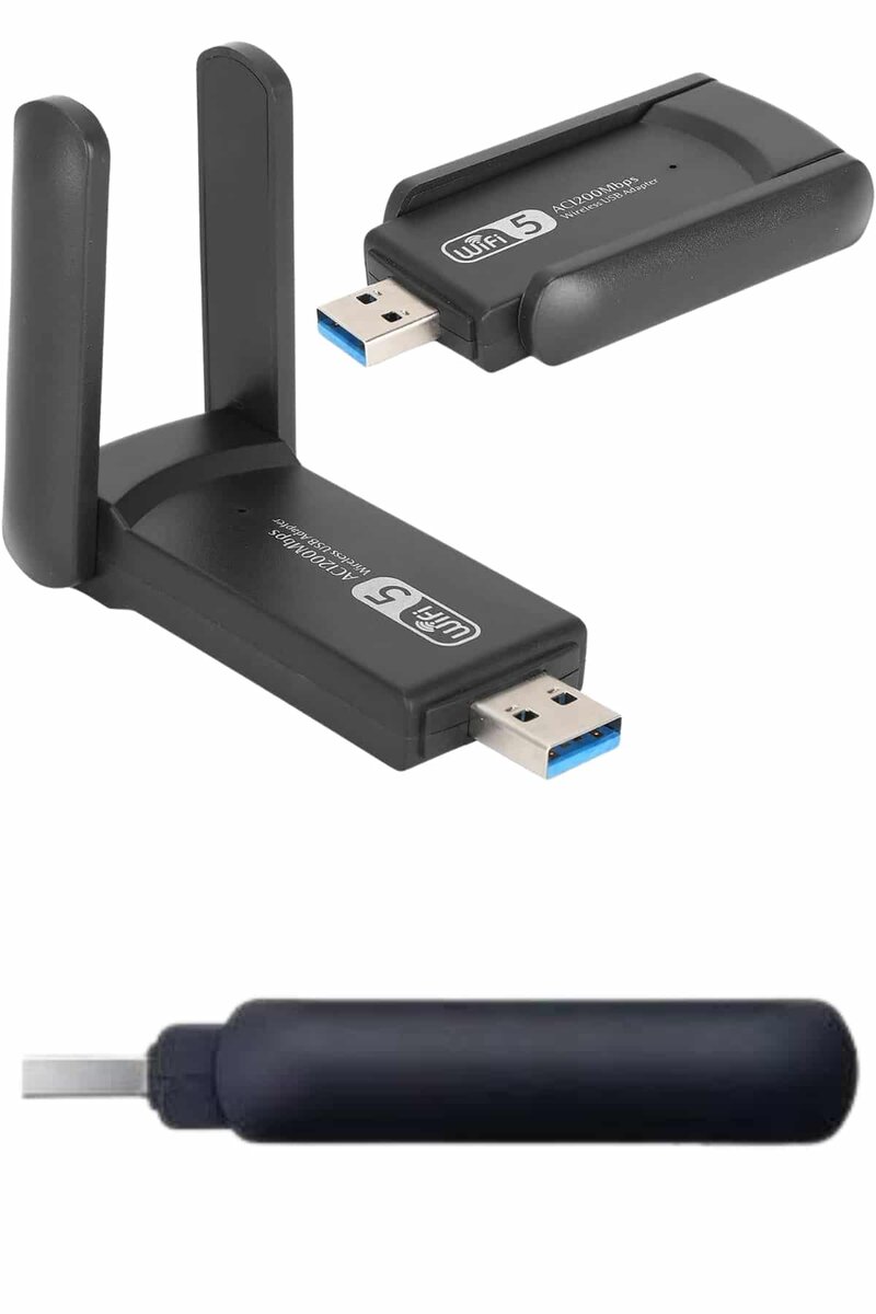 Wifi Alıcı Dual Band Usb 3.0 Adaptör Kablosuz Windows 7/8/10/11 2 Wifi Alıcı Dual Band Usb 3.0 Adaptör Kablosuz Windows 7/8/10/11 - Görsel 2