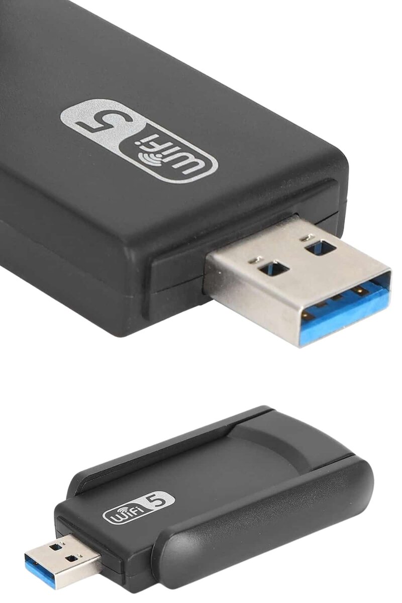 Wifi Adaptörü Bt5.0 Wifi 2'si Bir Arada Çift Bantlı Çift Anten 3 Wifi Adaptörü Bt5.0 Wifi 2'si Bir Arada Çift Bantlı Çift Anten - Görsel 3