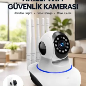 Haydiburaya 7 Güvenlik Kamerası Antenli Gece Görüşlü Sensörlü Harekete Duyarlı Yeni Nesil