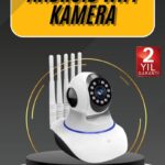 Akıllı Gece Görüşlü Sensörlü Wifi Kamera Telefondan Takip Edilebilir