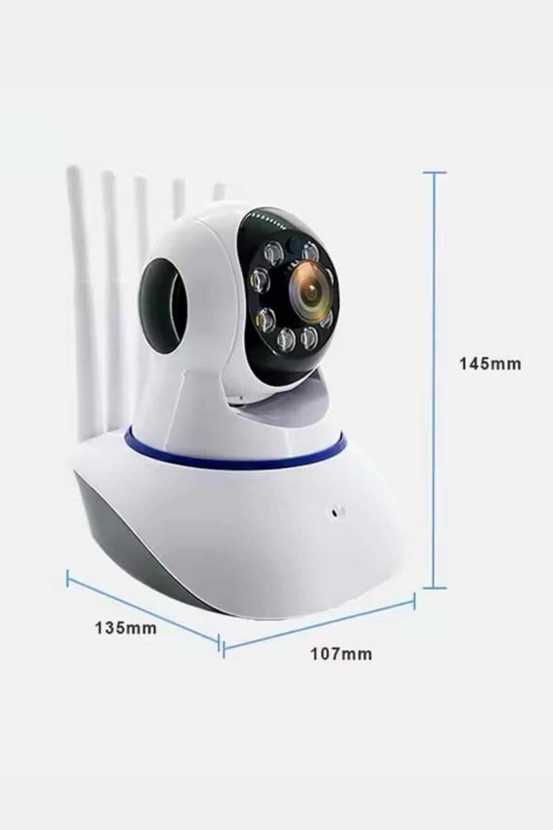 Akıllı Gece Görüşlü Sensörlü Wifi Kamera Telefondan Takip Edilebilir 4 Akıllı Gece Görüşlü Sensörlü Wifi Kamera Telefondan Takip Edilebilir - Görsel 4