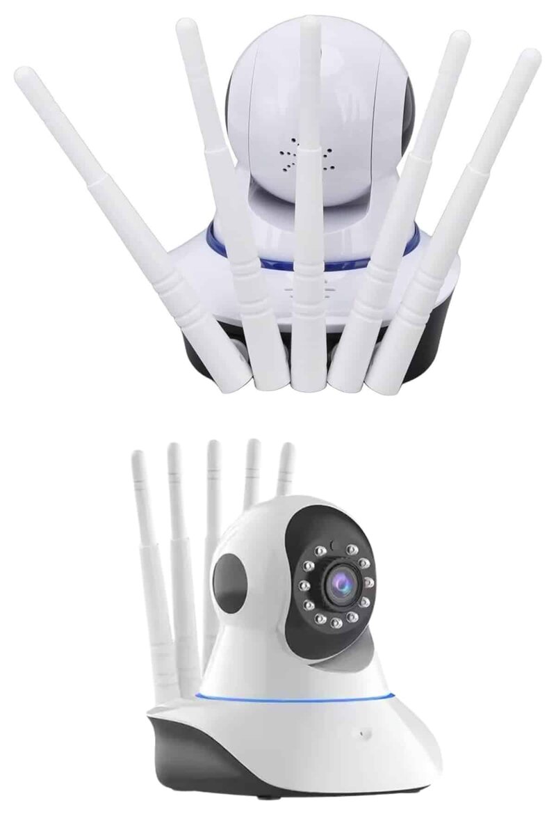 LED Aydınlatmalı 5 Antenli Motorlu 1080P Wifi Kamera Sensörlü 4 LED Aydınlatmalı 5 Antenli Motorlu 1080P Wifi Kamera Sensörlü - Görsel 4