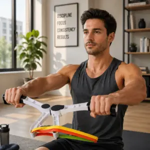 Evde Spor İçin Direnç Bantlı Üst Vücut Egzersiz Aleti