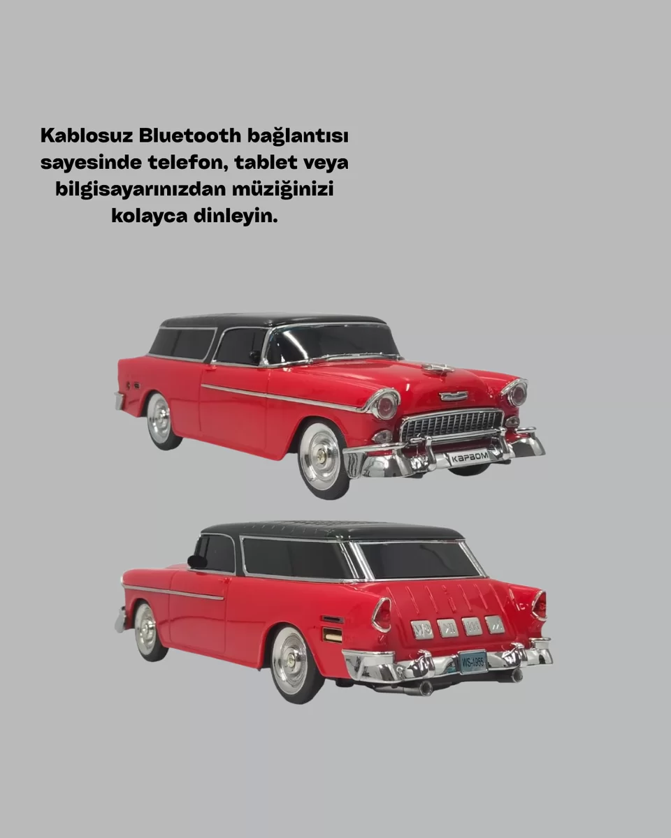 TWS Destekli FM Radyo ve USB Girişli Hoparlör 2 TWS Destekli FM Radyo ve USB Girişli Hoparlör - Görsel 2