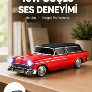 TWS Destekli FM Radyo ve USB Girişli Hoparlör