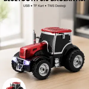 LED Işıklı Kablosuz Bluetooth Hoparlör Güçlü Ses Çıkışı