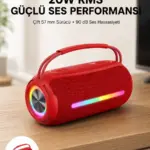 USB/SD/AUX Girişli Hoparlör – 10 W × 2 Çift Sürücü