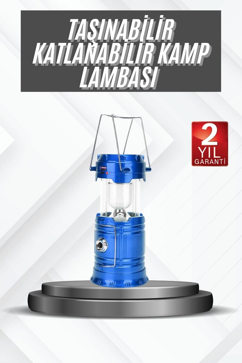 Kamp Lambası Güneş Enerjili Led Lamba Işıldak Şarjlı Powerbank Özellikli 1 Kamp Lambası Güneş Enerjili Led Lamba Işıldak Şarjlı Powerbank Özellikli