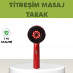Elektrikli Titreşim Masaj Tarak Kırmızı Işık Terapi