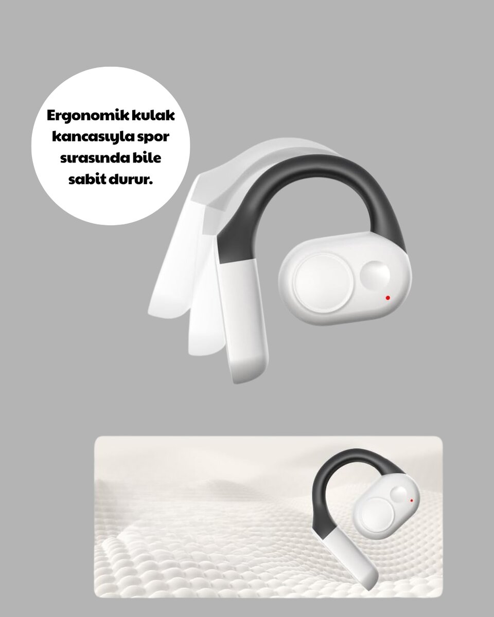 Kablosuz Bluetooth Kulaklık – Spor Seyahat ve Günlük Kullanıma Uygun 4 Kablosuz Bluetooth Kulaklık – Spor Seyahat ve Günlük Kullanıma Uygun - Görsel 4
