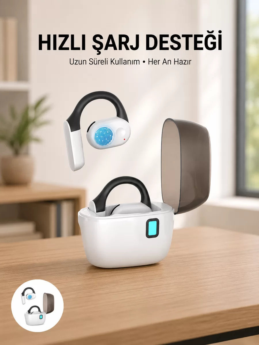 TWS Bluetooth Kulaklık – Otomatik Şarj Taşınabilir Şarj Kutusu Yeni Nesil 1 TWS Bluetooth Kulaklık – Otomatik Şarj Taşınabilir Şarj Kutusu Yeni Nesil