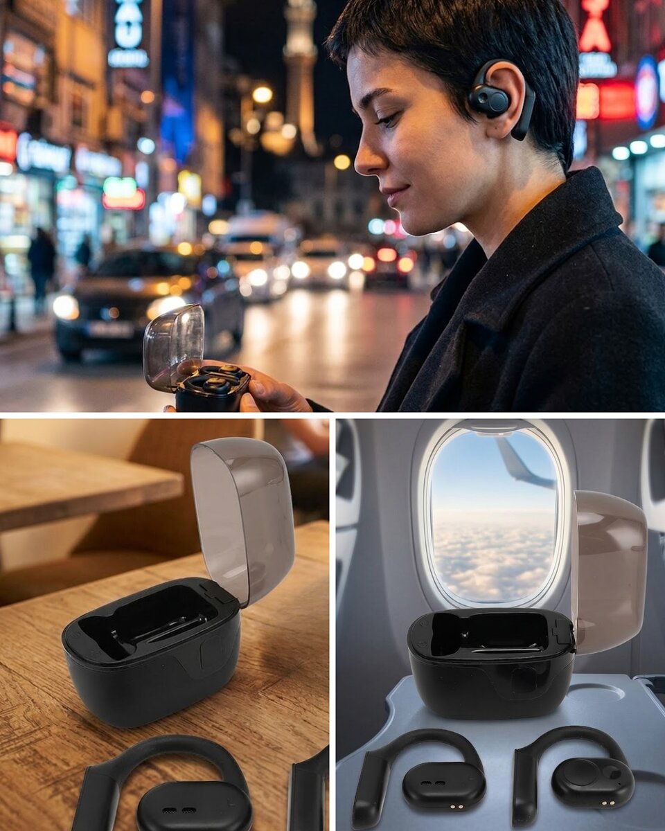 Şarj Kutulu Kablosuz Kulaklık Dokunmatik Kontrol Stereo Ses Deneyimi 1 Şarj Kutulu Kablosuz Kulaklık Dokunmatik Kontrol Stereo Ses Deneyimi