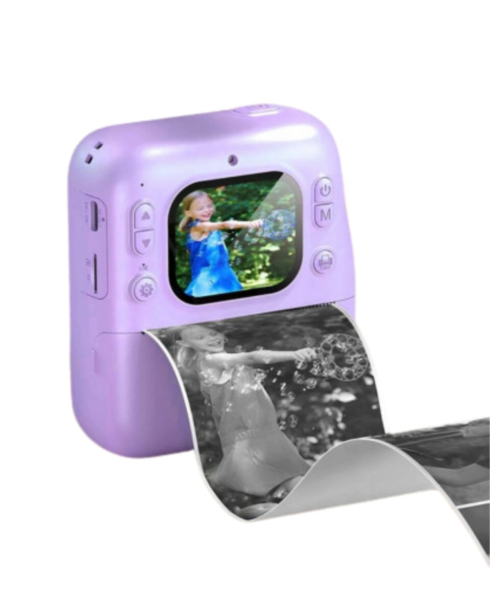 Mini Çocuk Kamerası Fotoğraf Video Çekim 4 Rulo Kağıt ve 5 Kalem Hediyeli 3 Mini Çocuk Kamerası Fotoğraf Video Çekim 4 Rulo Kağıt ve 5 Kalem Hediyeli - Görsel 3