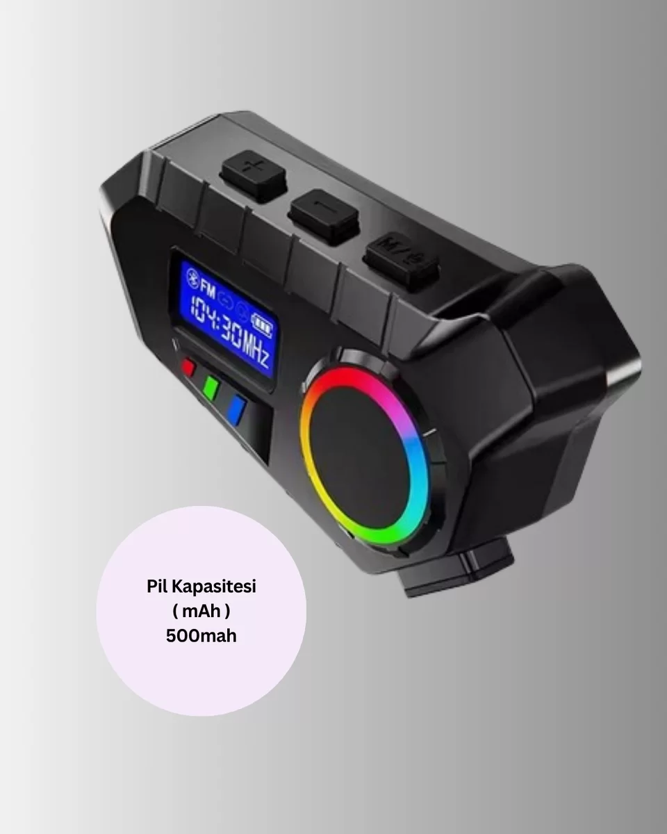 Bluetooth 5.4 Kablosuz Hoparlör IP65 Su Geçirmez ve 40 Saat Uzun Pil Ömürlü 2 Bluetooth 5.4 Kablosuz Hoparlör IP65 Su Geçirmez ve 40 Saat Uzun Pil Ömürlü - Görsel 2