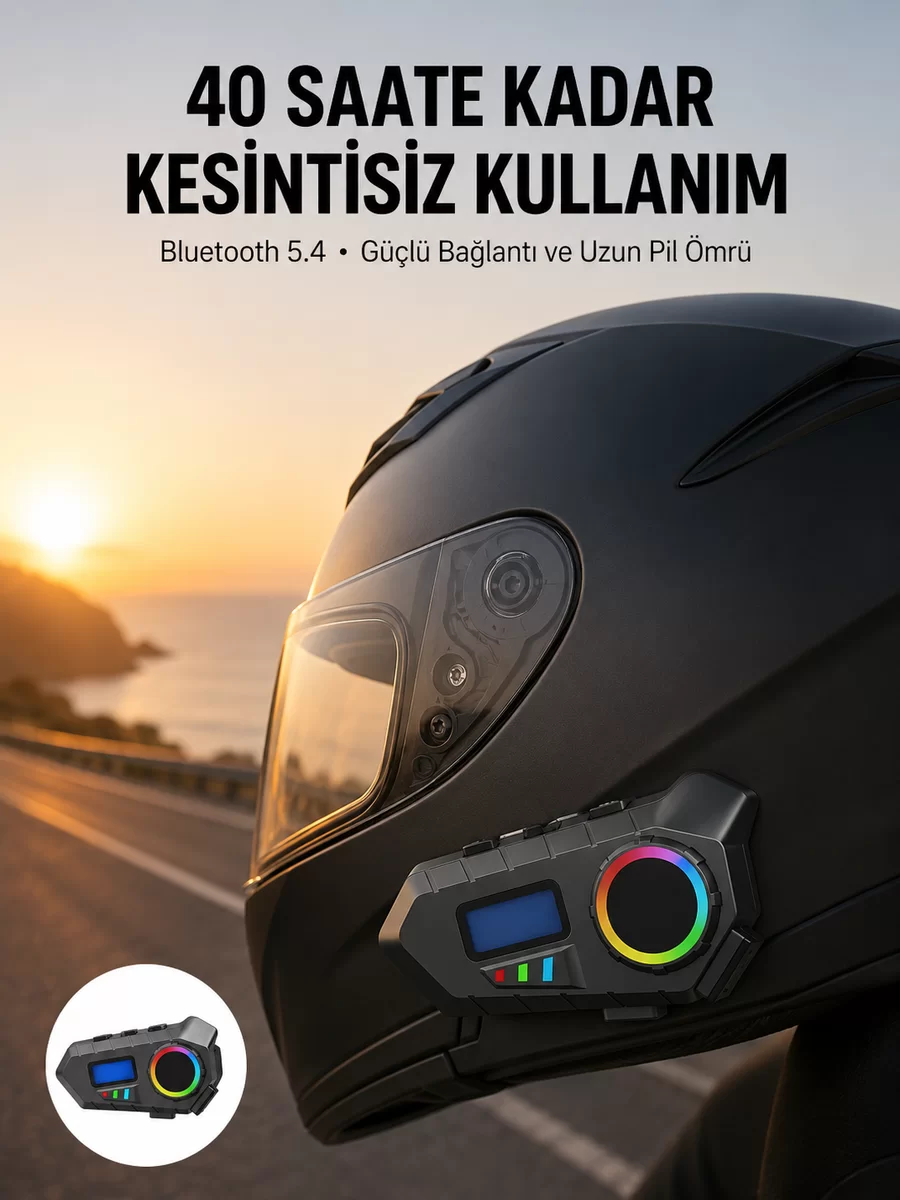 Bluetooth 5.4 Kablosuz Hoparlör IP65 Su Geçirmez ve 40 Saat Uzun Pil Ömürlü 1 Bluetooth 5.4 Kablosuz Hoparlör IP65 Su Geçirmez ve 40 Saat Uzun Pil Ömürlü