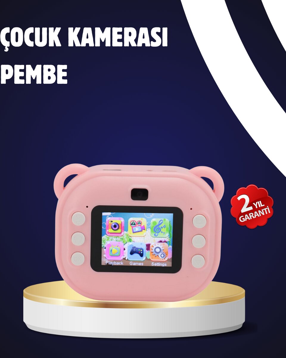 Termal Baskılı Şipşak Kamera – 1080P HD 24MP Çift Lensli ve Müzik Oynatıcılı 1 Termal Baskılı Şipşak Kamera – 1080P HD 24MP Çift Lensli ve Müzik Oynatıcılı