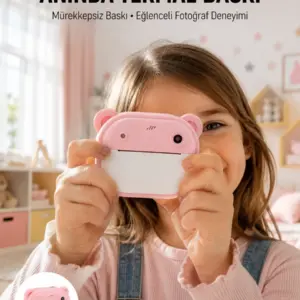 Haydiburaya 44 Termal Baskılı HD Şipşak Kamera 24MP Çift Lensli 32GB Hafızalı