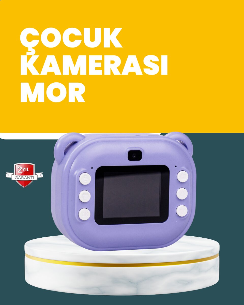 Çocuklar İçin Şipşak Baskı Kamera – 18 Efektli Oyun ve Müzik Özellikli 1 Çocuklar İçin Şipşak Baskı Kamera – 18 Efektli Oyun ve Müzik Özellikli