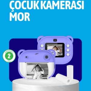 Anında Baskı Özellikli Çocuk Kamerası (Kopya)