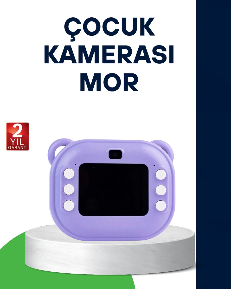Anında Baskı Özellikli Çocuk Kamerası 1 Anında Baskı Özellikli Çocuk Kamerası