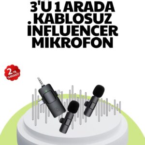 Çok Yönlü Mikrofon - Net Ses Uzun Pil
