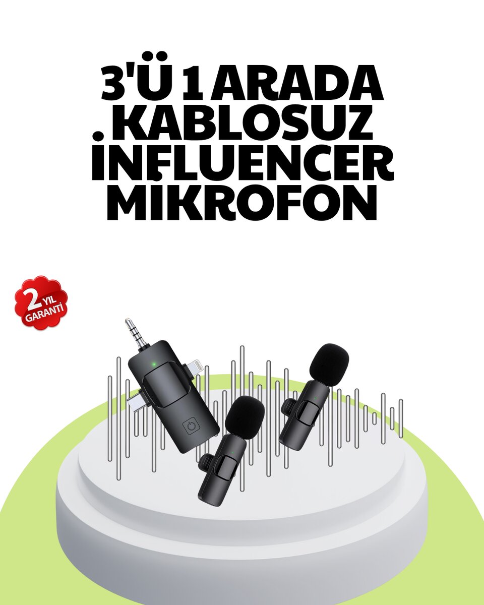 Çok Yönlü Mikrofon - Net Ses Uzun Pil 1 Çok Yönlü Mikrofon - Net Ses Uzun Pil