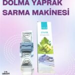 Yaprak Sarma Makinesi – Üzüm, Lahana ve Pazı İçin Otomatik Sarım Kolaylığı.