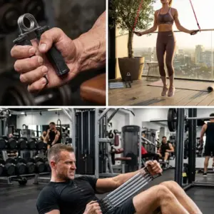 Çok Amaçlı Spor Seti Atlama İpi El Yayı Karın Kas Aleti