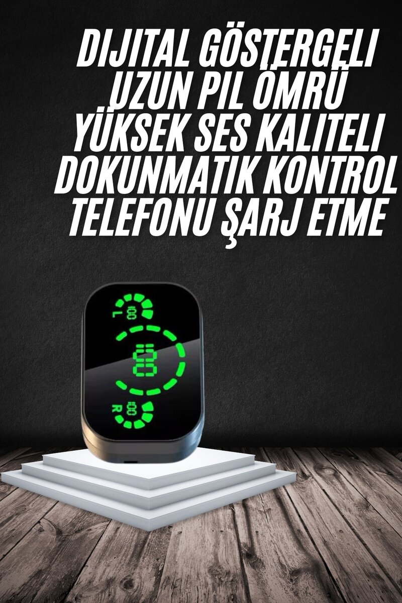 Yeni Nesil Bluetooth Kulaklık Çağrı Cevaplayabilen Dijital Göstergeli Powerbankli 2 Yeni Nesil Bluetooth Kulaklık Çağrı Cevaplayabilen Dijital Göstergeli Powerbankli - Görsel 2