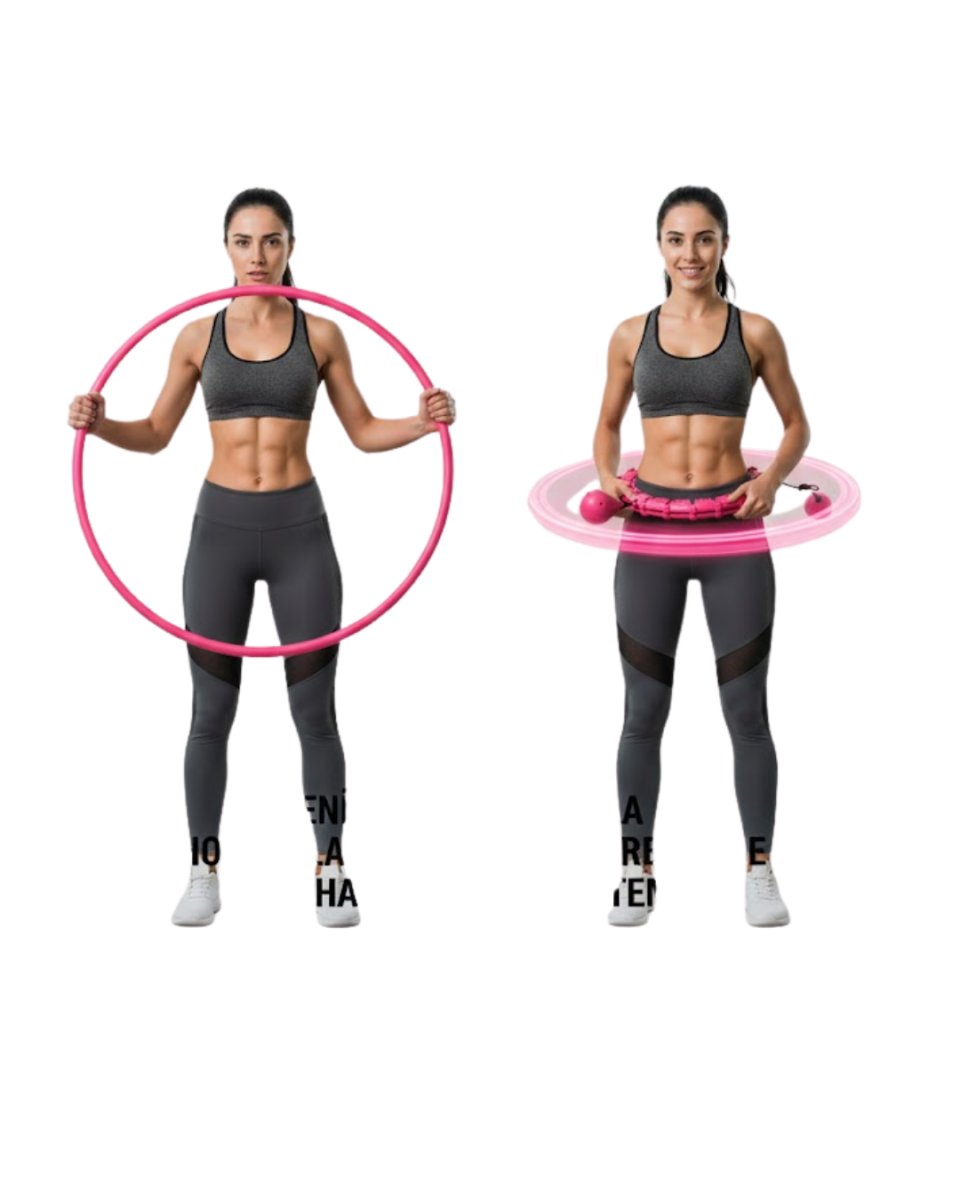 Masajlı Akıllı Hula Hoop Ayarlanabilir Fitness Çemberi 3 Masajlı Akıllı Hula Hoop Ayarlanabilir Fitness Çemberi - Görsel 3