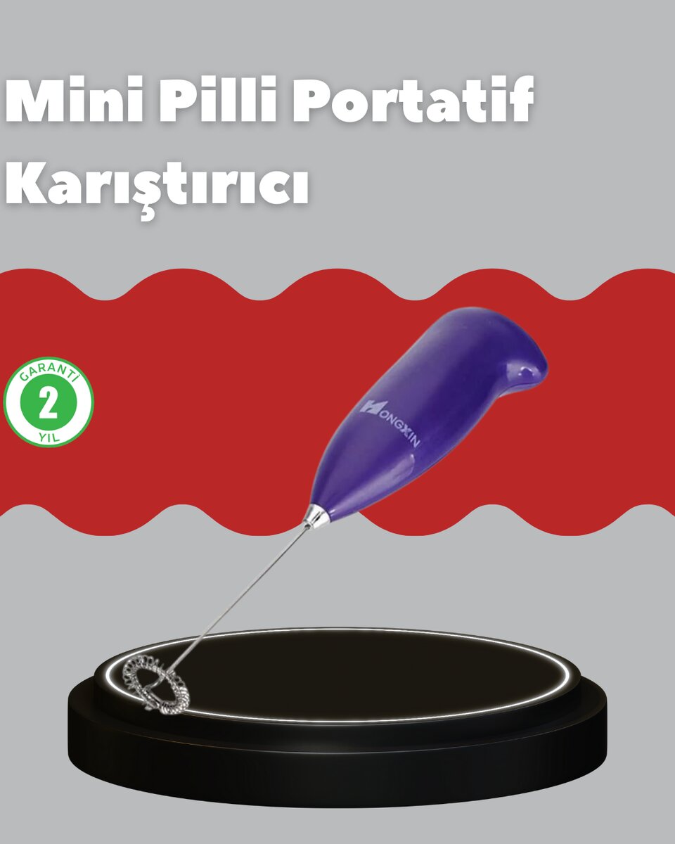 Frappe ve Cappuccino Maker – Taşınabilir Pilli Köpürtücü Mikser 1 Frappe ve Cappuccino Maker – Taşınabilir Pilli Köpürtücü Mikser
