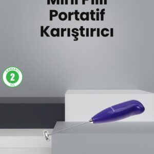 Mutfak İçin Mini El Mikseri – Kahve, Süt, Krema ve Sos Karıştırıcı