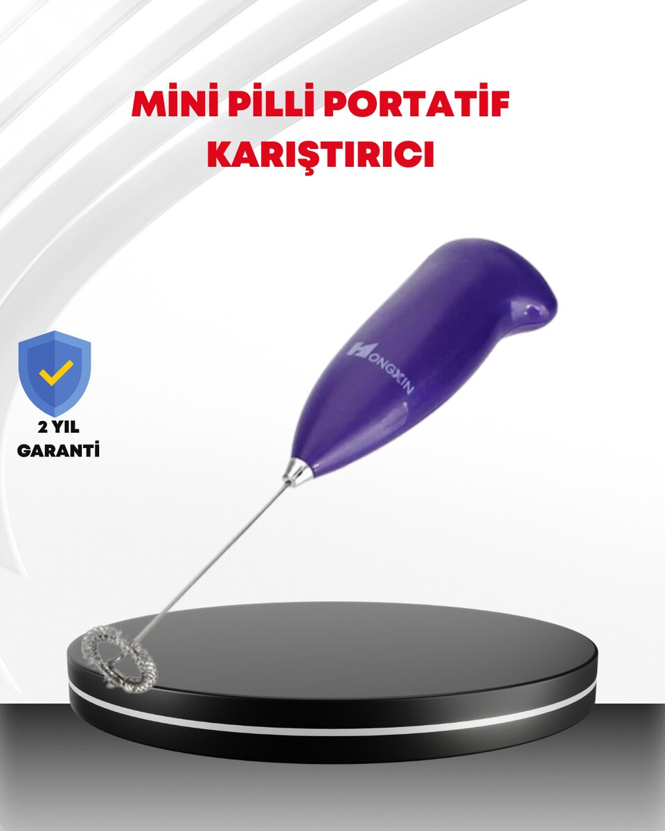 El Tipi Pratik Mikser – Kahve Süt Bebek Maması ve Yumurta Çırpıcı 1 El Tipi Pratik Mikser – Kahve Süt Bebek Maması ve Yumurta Çırpıcı