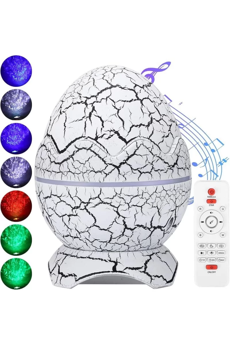 Gece Lambası Yumurta Işık Speaker Yeni Nesil Dinozor Yumurtası Görünümlü 4 Gece Lambası Yumurta Işık Speaker Yeni Nesil Dinozor Yumurtası Görünümlü - Görsel 4