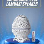 Bluetooth Hoparlör Dinozor Yumurtası Gece Masa Lambası Projektör
