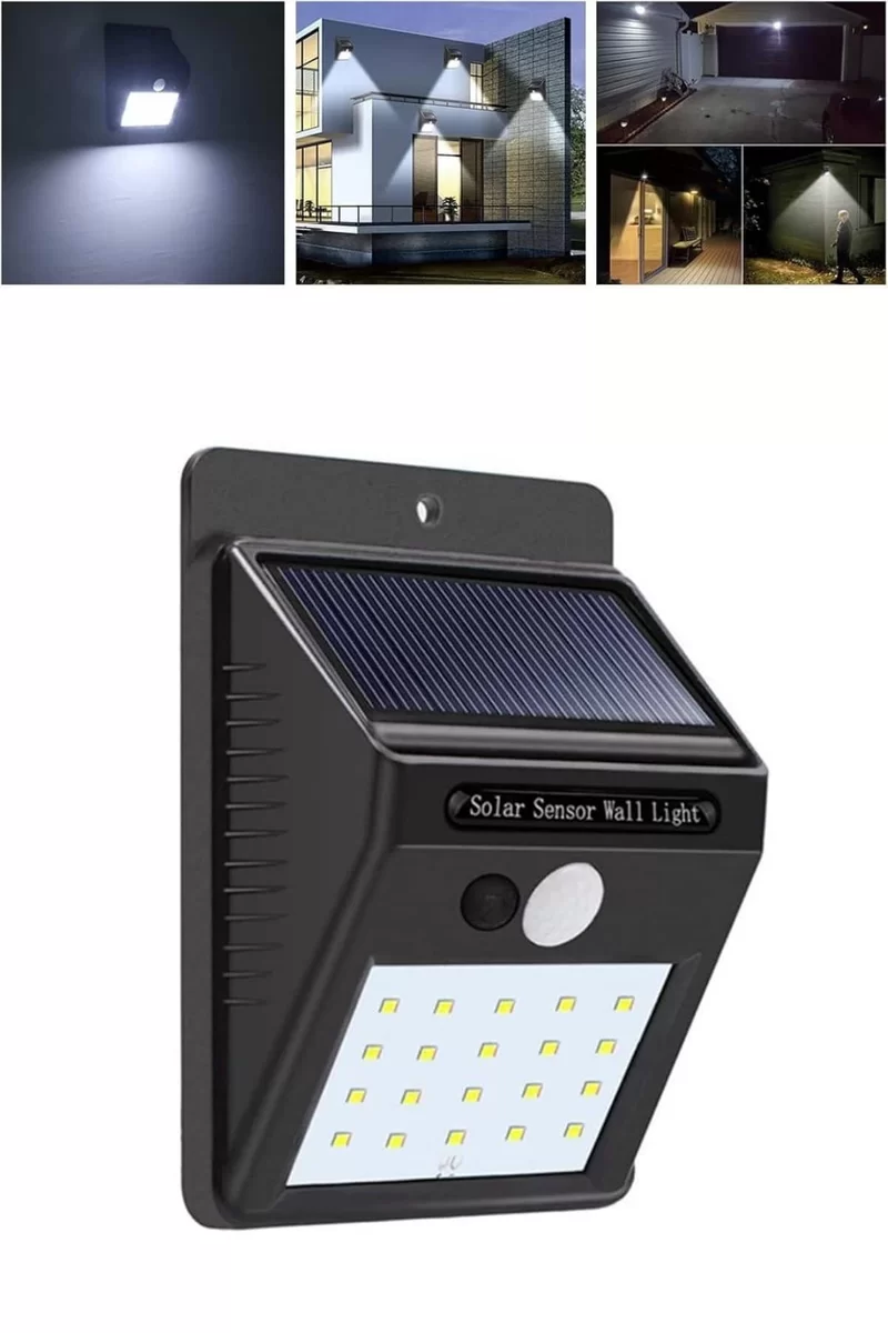 Solar Dekoratif Lambası Sensörlü Led Işık Bahçe Aydınlatma Yeni Nesil 3 Solar Dekoratif Lambası Sensörlü Led Işık Bahçe Aydınlatma Yeni Nesil - Görsel 3