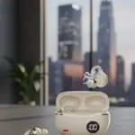 Handsfree Kablosuz Bluetooth Kulaklık Kristal Net Ses 2 Kurdele Küpe Hediyeli
