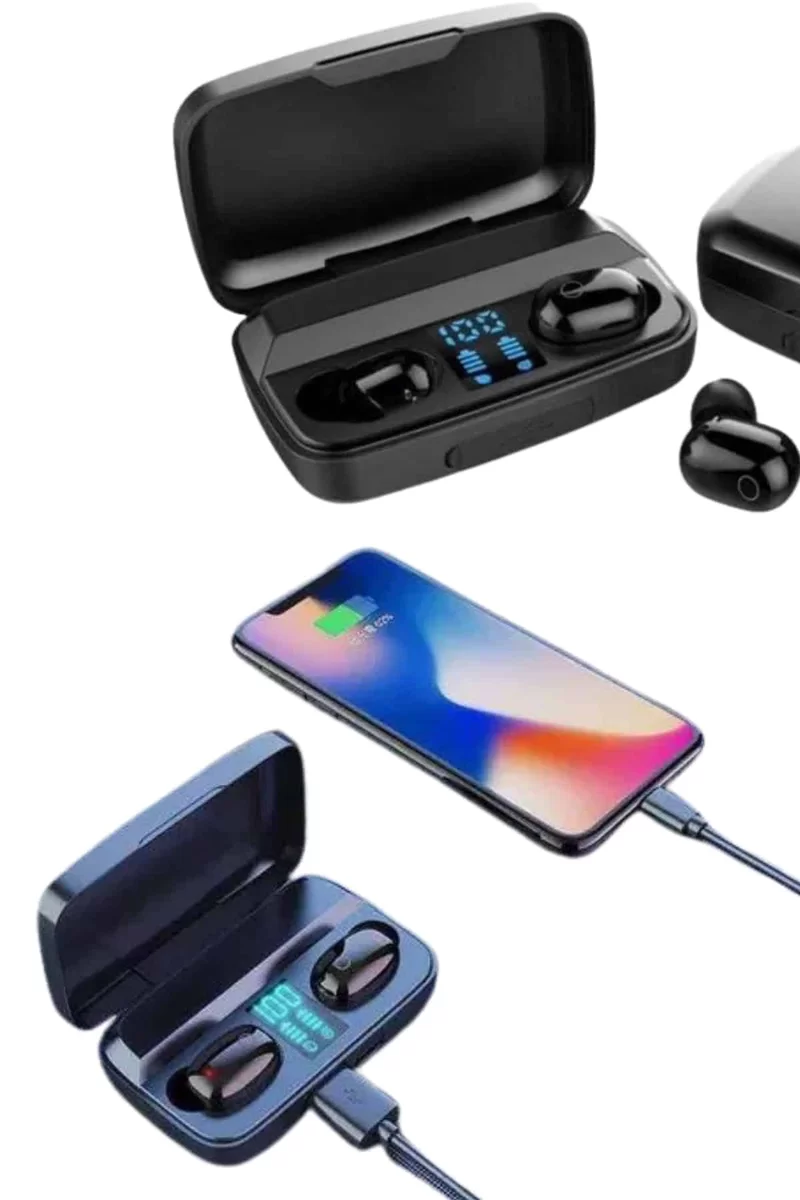 TWS Bluetooth Kulaklık 5.0 Bluetooth Bağlantılı Dokunmatik Kontrol Özelliği Yeni Nesil 4 TWS Bluetooth Kulaklık 5.0 Bluetooth Bağlantılı Dokunmatik Kontrol Özelliği Yeni Nesil - Görsel 4
