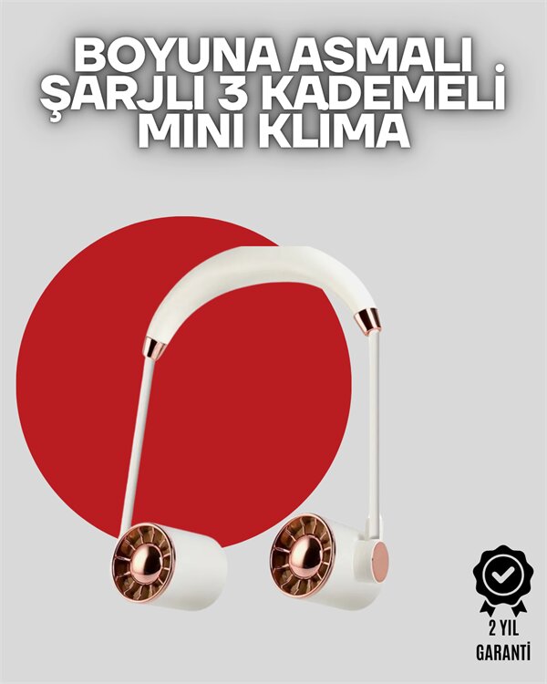 Boyuna Asılan Taşınabilir Küçük Fan | Turbo Motor 5 Kanat Katlanabilir Gövde 1 Boyuna Asılan Taşınabilir Küçük Fan | Turbo Motor 5 Kanat Katlanabilir Gövde