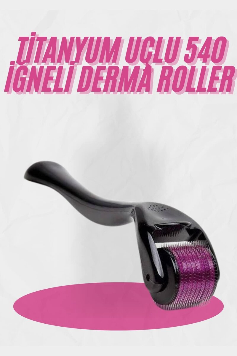 Dermaroller Titanyum 540 Iğneli 1 Mm Saç Kaş Sakal Serum Kullanıma Uygun 1 Dermaroller Titanyum 540 Iğneli 1 Mm Saç Kaş Sakal Serum Kullanıma Uygun
