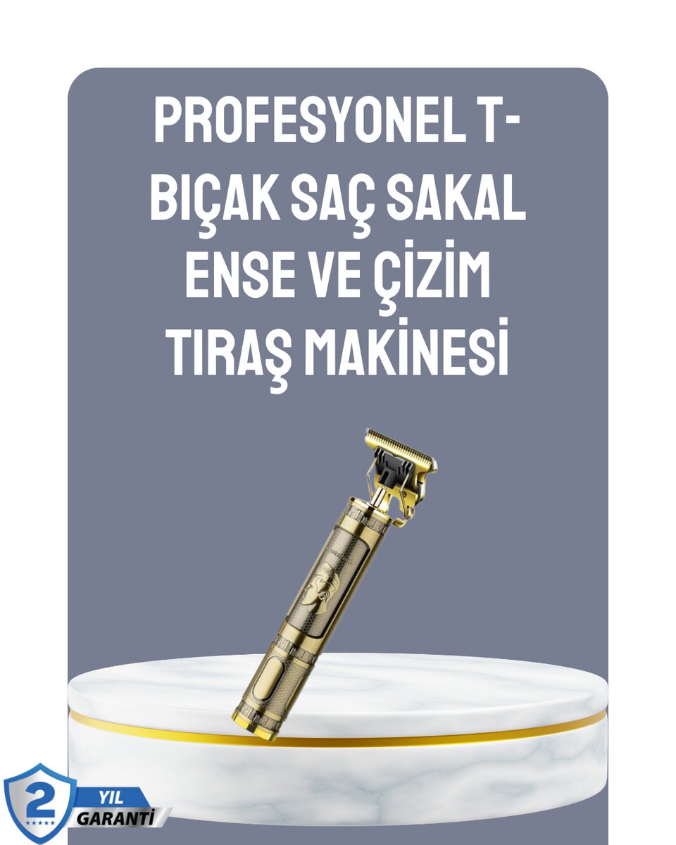 LCD Ekranlı Şarjlı Tıraş Makinesi Erkek Saç Sakal Kesme 1 LCD Ekranlı Şarjlı Tıraş Makinesi Erkek Saç Sakal Kesme