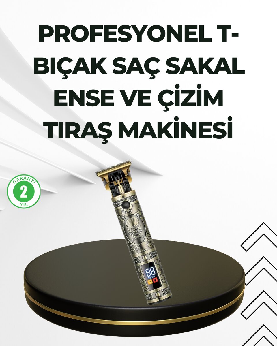 Su Geçirmez Daling Saç ve Sakal Tıraş Makinesi 1 Su Geçirmez Daling Saç ve Sakal Tıraş Makinesi