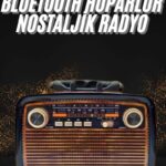 Nostaljik Görünümlü Ahşap Radyo TF SD USB Girişli Led Fener Işıklı
