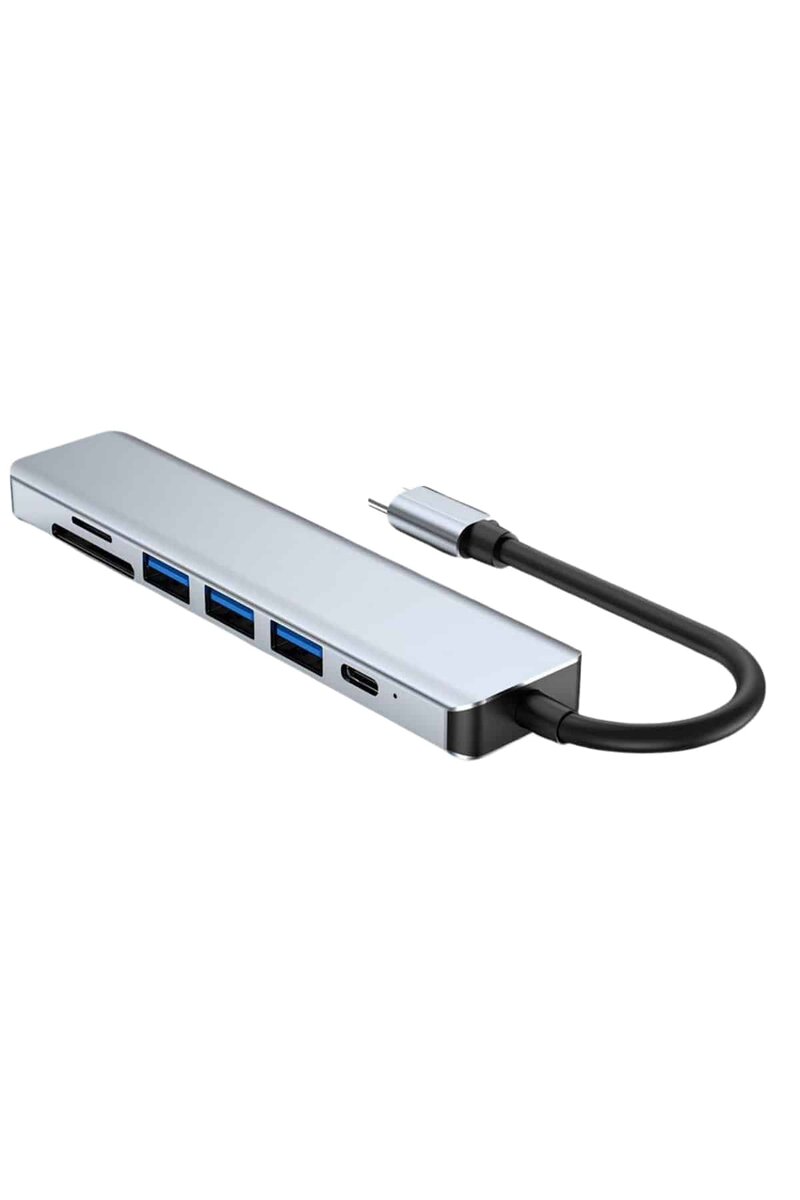 8 Portlu Macbook Çevirici Type C Hub SD TF USB Çoğaltıcı Ethernet 2 8 Portlu Macbook Çevirici Type C Hub SD TF USB Çoğaltıcı Ethernet - Görsel 2