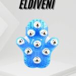 9 Bilyeli Masaj Eldiveni Tüm Vücut Masajına Uygun Kafa Masaj Aleti