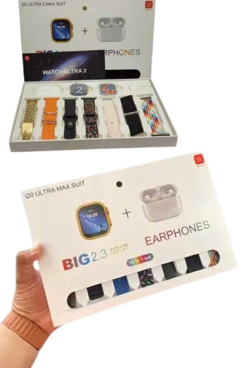 9 Ultra Akıllı Saat 49mm 2inç Ekran 7 Kordonlu ve Bluetooth Kulaklık 4 9 Ultra Akıllı Saat 49mm 2inç Ekran 7 Kordonlu ve Bluetooth Kulaklık - Görsel 4