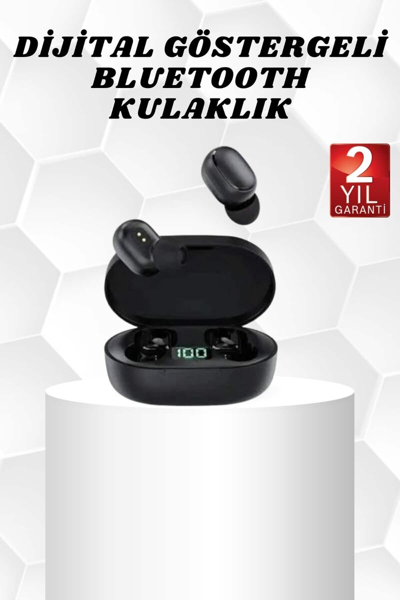 Kablosuz Kulak İçi Bluetooth Kulaklık Stereo Dokunmatik Kontrollü Kulaklık 1 Kablosuz Kulak İçi Bluetooth Kulaklık Stereo Dokunmatik Kontrollü Kulaklık