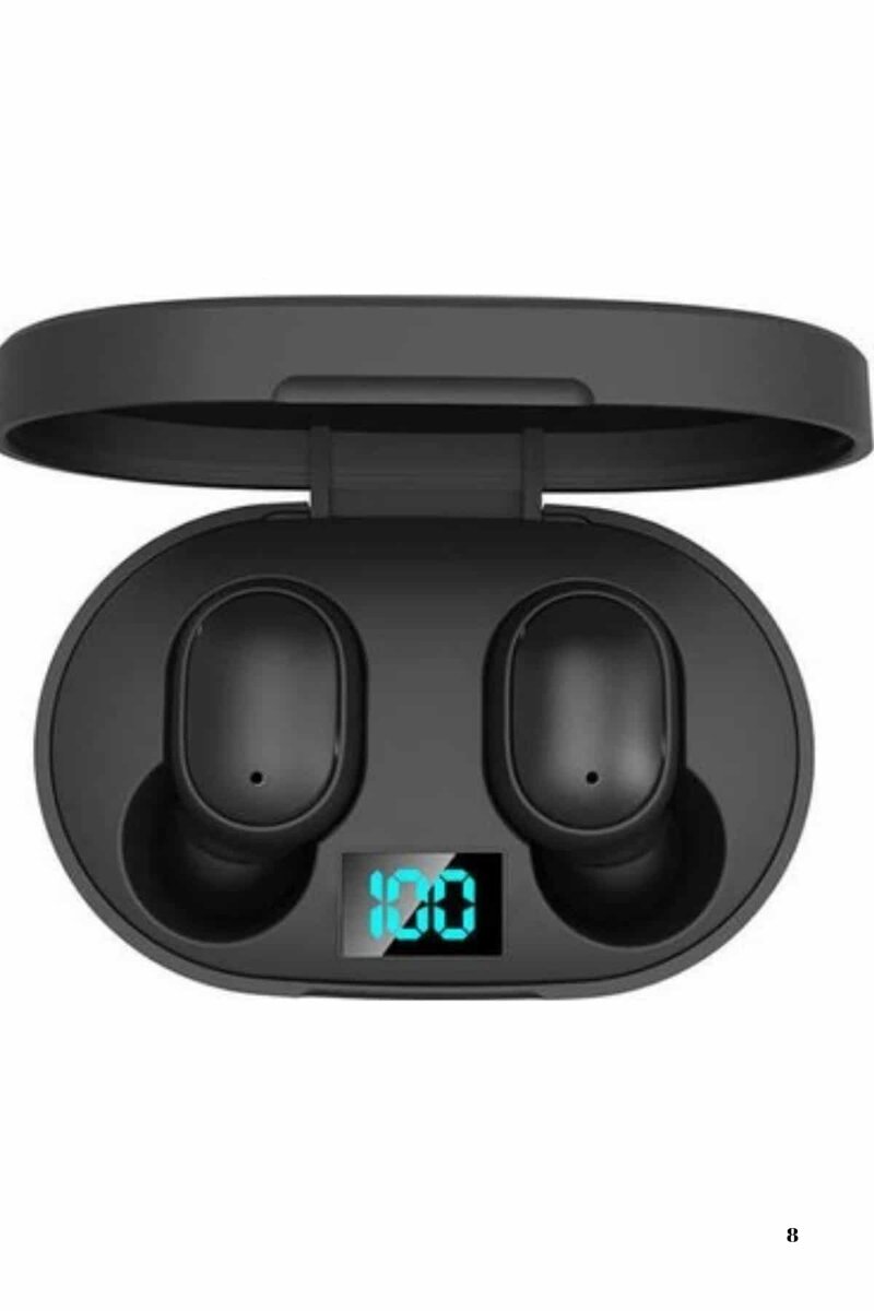 Kablosuz Kulak İçi Bluetooth Kulaklık Stereo Dokunmatik Kontrollü Kulaklık 3 Kablosuz Kulak İçi Bluetooth Kulaklık Stereo Dokunmatik Kontrollü Kulaklık - Görsel 3